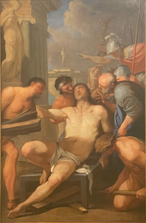 Le Martyre de saint Laurent, 1650, Lubin Baugin