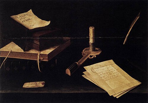 Nature morte à la chandelle, 1630, Lubin Baugin
