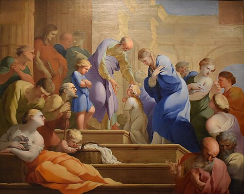 Présentation de la Vierge au temple, 1700, Lubin Baugin