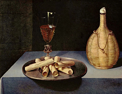 Le Dessert de gaufrettes, 1631, Lubin Baugin