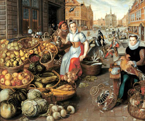 La femme du marché, 1850, Arnout de Muyser