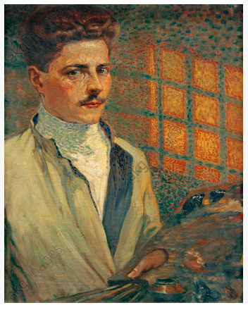 Antoine de La Rochefoucauld, Maler, 1886, Émile Schuffenecker