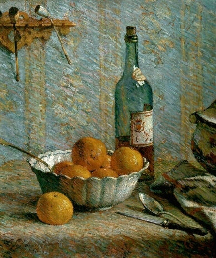 Nature Morte avec Bol et Fruits, 1886, Émile Schuffenecker