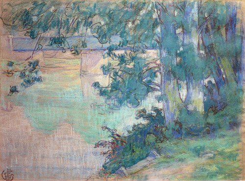 Le pont, , Émile Schuffenecker