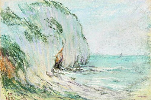 Paysage marin, falaise, , Émile Schuffenecker
