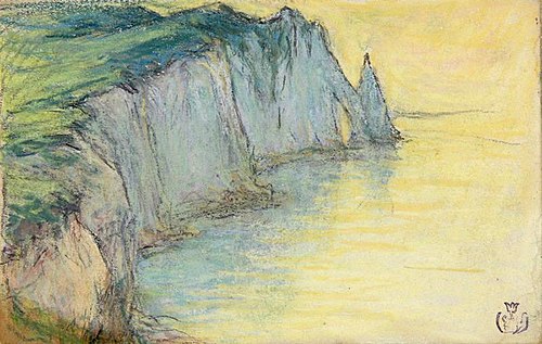 Paysage marin, Etretat, , Émile Schuffenecker