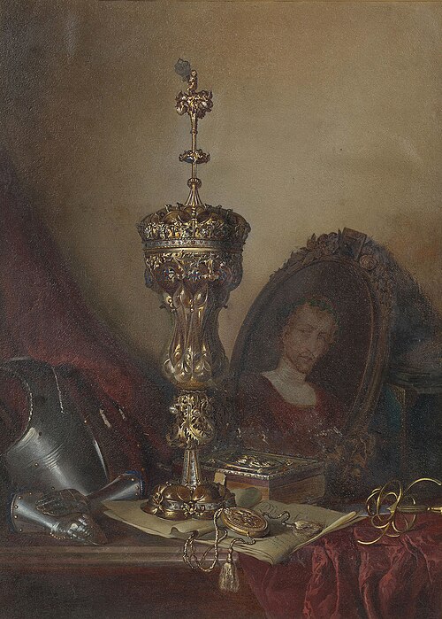 A Goblet and other Effects of King Matthias Corvinus of Hungary (1443-90), 1865, Adalbert Schäffer