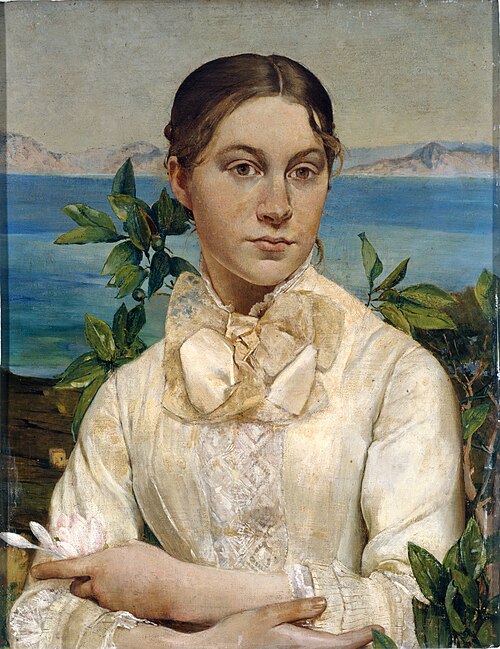 Portrait de Noémi Renan à dix-sept ans, 1879, Ary Renan