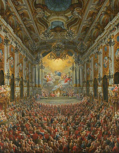 A Concert Given by the duc de Nivernais to Mark the Birth of the Dauphin, 1751, Giovanni Paolo Panini