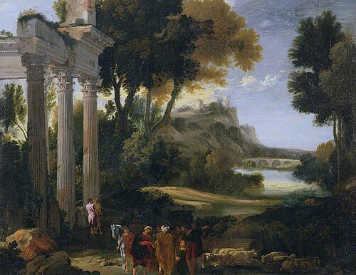 Classical Landscape, 1760, Giovanni Paolo Panini