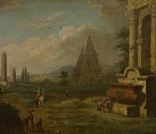 Italian Landscape, , Giovanni Paolo Panini