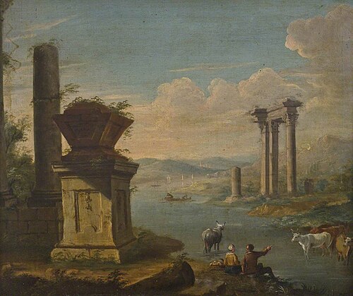 Italian Landscape, , Giovanni Paolo Panini