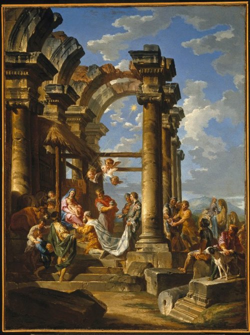 Adoration of the Magi, 1755, Giovanni Paolo Panini