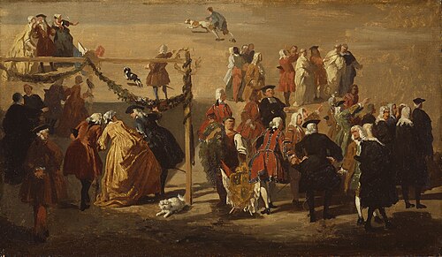 Festival in Piazza Navona, 1729, Giovanni Paolo Panini