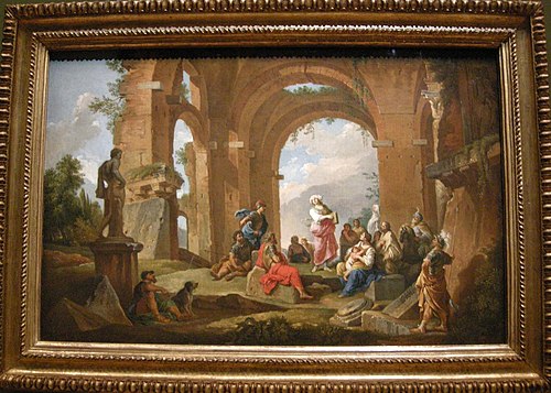 The Cumaean Sibyl delivering the Oracles, 1741, Giovanni Paolo Panini