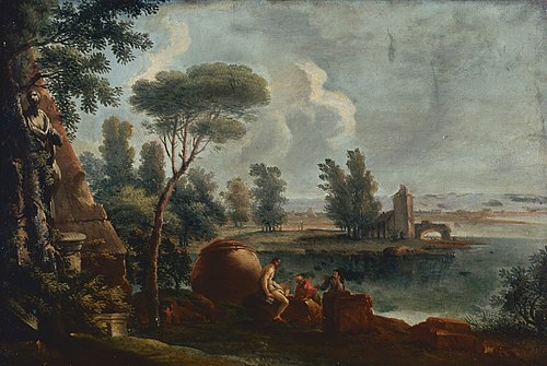 paysage, , Giovanni Paolo Panini