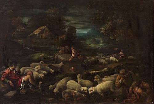 Jakob am Brunnen, 1584, Girolamo da Ponte