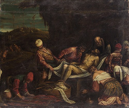 Grablegung Christi, 1585, Girolamo da Ponte
