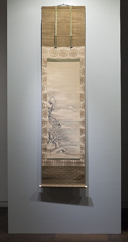 Fei Jiang-fang with a Crane, 1674, Kano Shigenobu