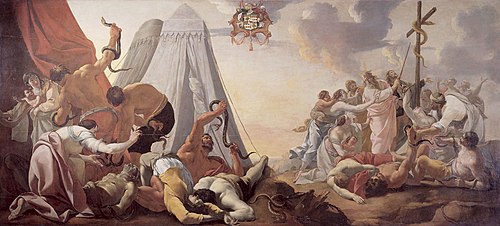 Le serpent d'Airain, 1630, Aubin Vouet
