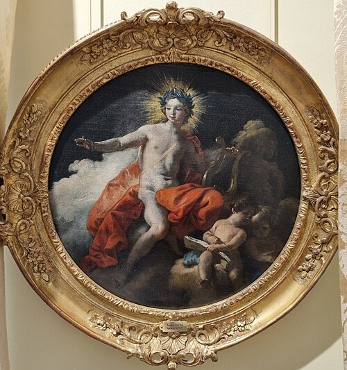 Apollon et putti, , Auger Lucas