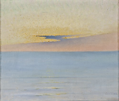 Sea in Sunset, , August Hagborg