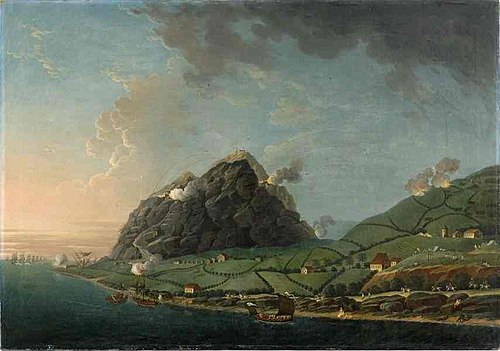 Prise des îles Saint-Christophe et Nevis, 1790, Auguste-Louis de Rossel de Cercy