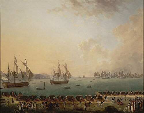 Combat naval dans la rade de Fort Royal de la Martinique, 18 décembre 1779, 1800, Auguste-Louis de Rossel de Cercy