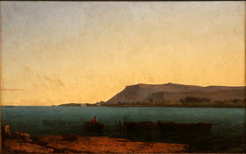 Tamaris, rade de Toulon, 1865, Auguste Aiguier