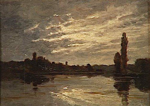 Étangs de Commelles (Chantilly), 1873, Auguste Anastasi