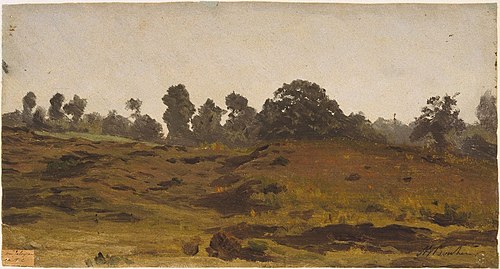 View of a Field, 1850, Auguste Bonheur