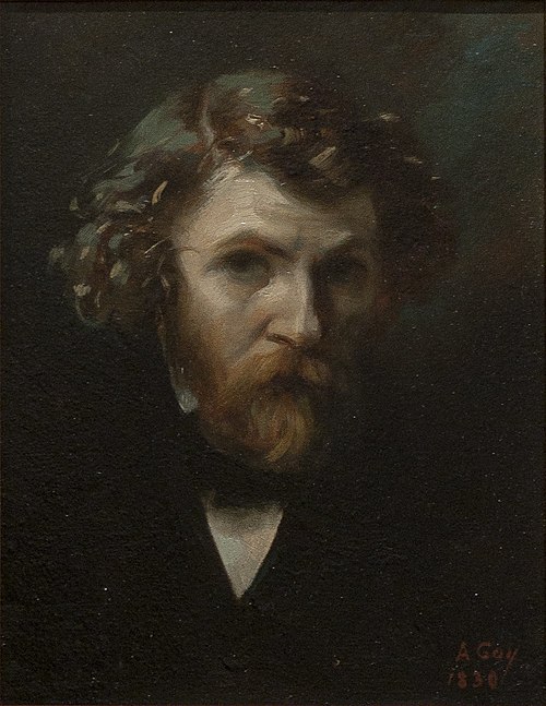 Selbstporträt, 1830, Auguste Goy