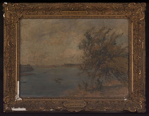 Au bord de la mer, , Auguste Lepère