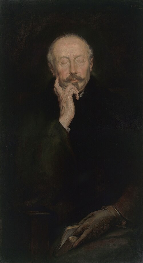 Portrait of Edmond Picard, 1900, Auguste Levêque