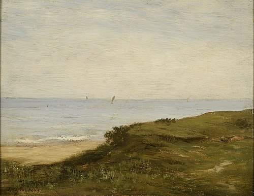 Côte normande, 1887, Auguste Pointelin