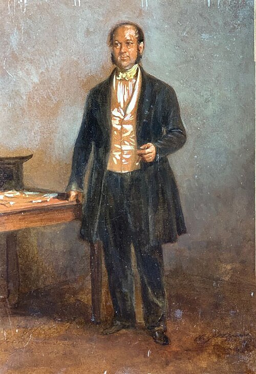 Portrait d'Octave Jaunez-Sponville, 1850, Auguste Raffet