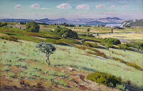 Paysage, 1921, Auguste Roure