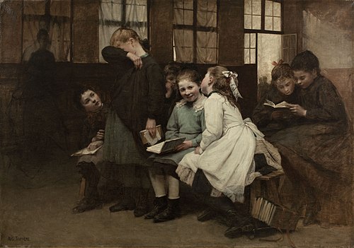 En retenue, 1888, Auguste Truphème