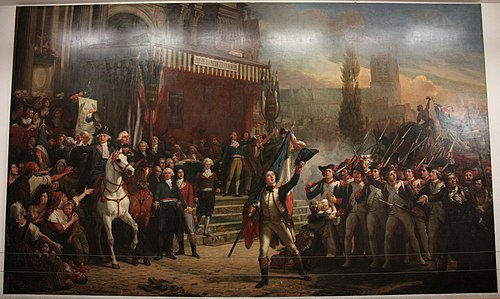 Enrôlement des Volontaires, 22 juillet 1792, 1850, Auguste Vinchon