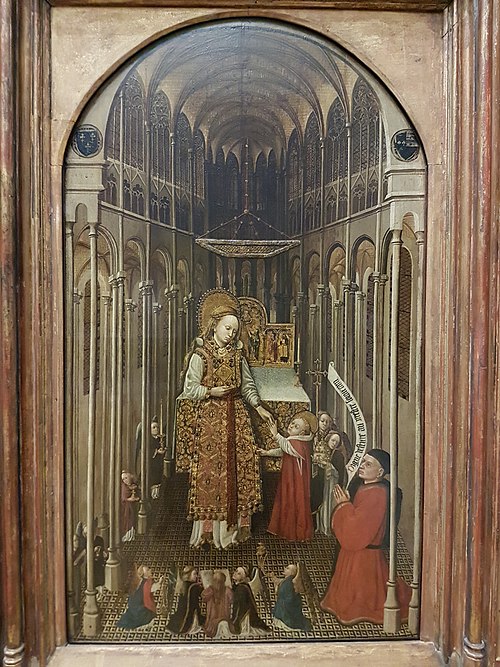 Le Sacerdoce de la Vierge, 1438, Maître des Heures Collins