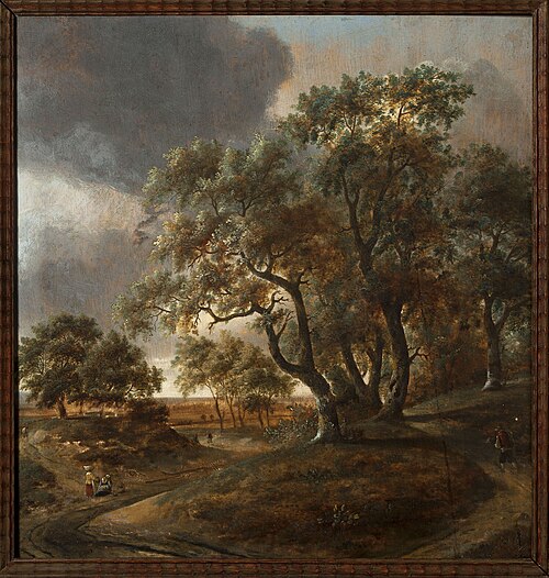 Landscape with staffage, , Jan, I Vermeer van Haarlem