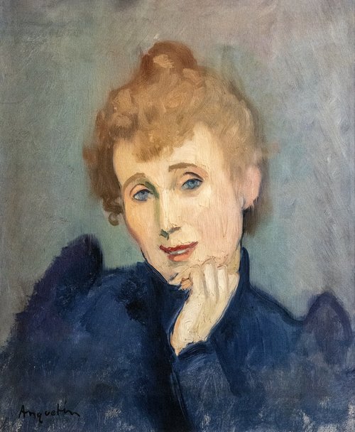 Portrait d'Yvette Guilbert, 1893, Louis Anquetin