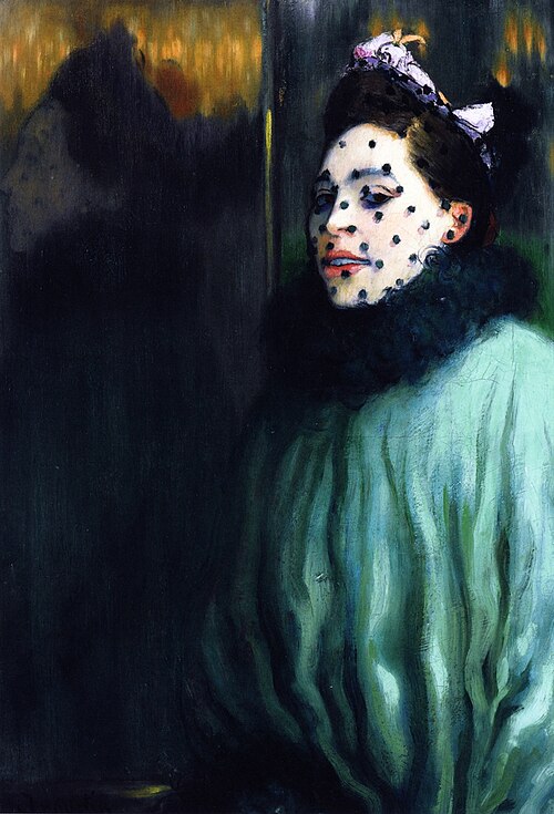 Femme à la Voilette, 1891, Louis Anquetin
