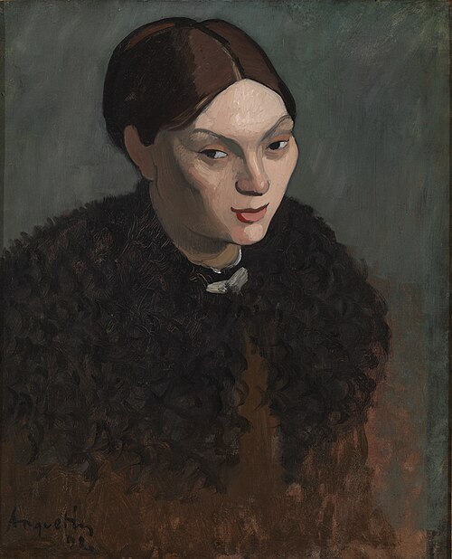 Portrait of Madeleine Bernard, 1892, Louis Anquetin