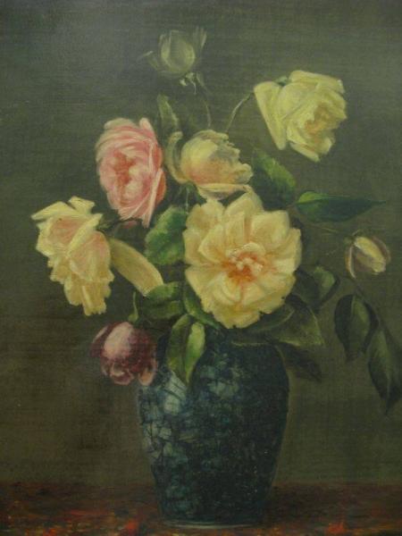 Vase of Flowers, , M. Louise Baker