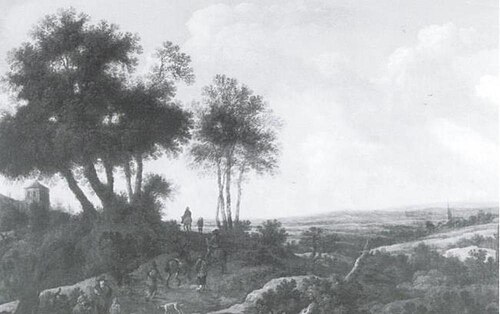 Landscape with Riders, 1660, Pieter de Molyn