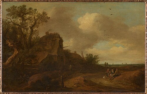 Landschap met boerderij, 1640, Pieter de Molyn