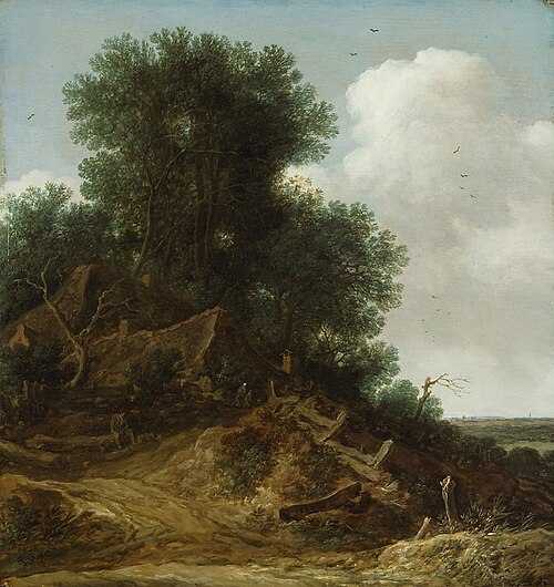 Baumreiche Dünenlandschaft, 1652, Pieter de Molyn