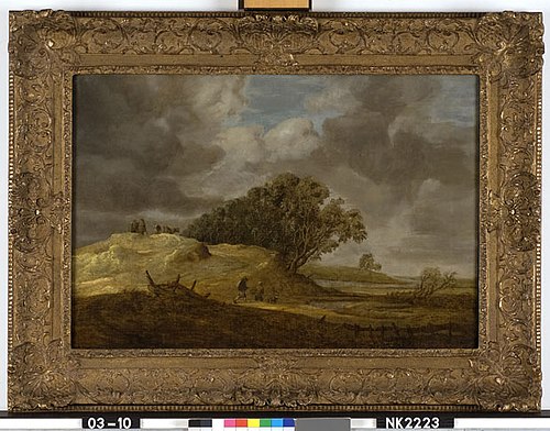 Duinlandschap met figuren, 1628, Pieter de Molyn