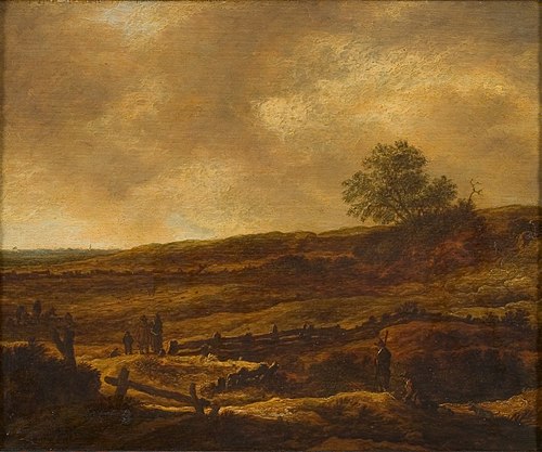 Duinlandschap, 1634, Pieter de Molyn